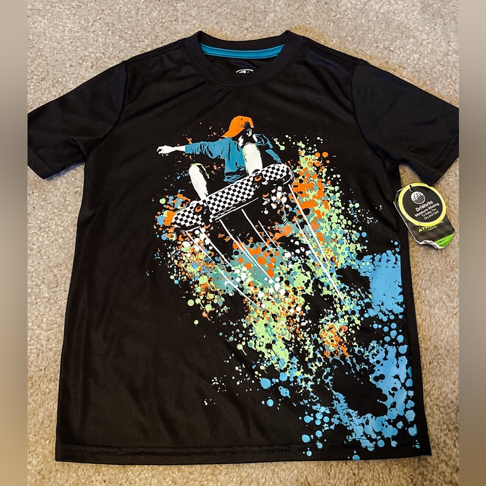 Athletic works dri works boys xs (4-5) tshirt. New with tags.